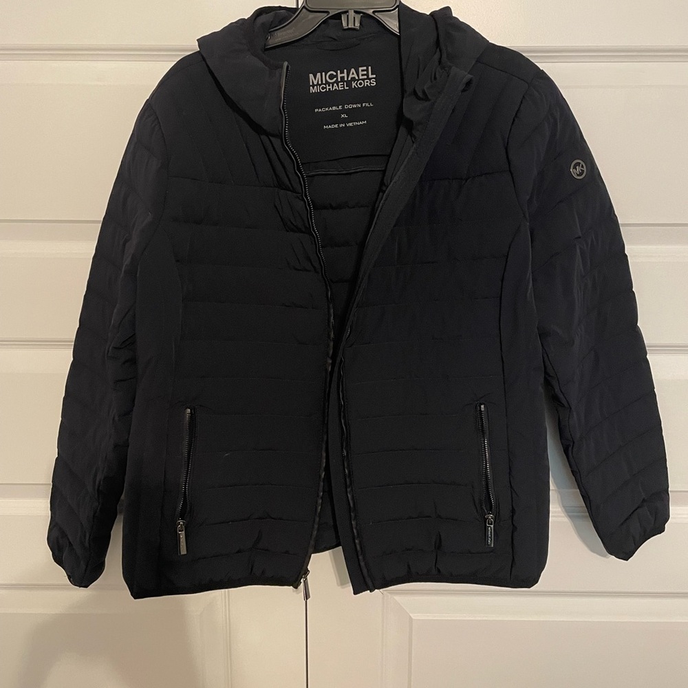 Michael Kors women’s black Puffer Jacket
